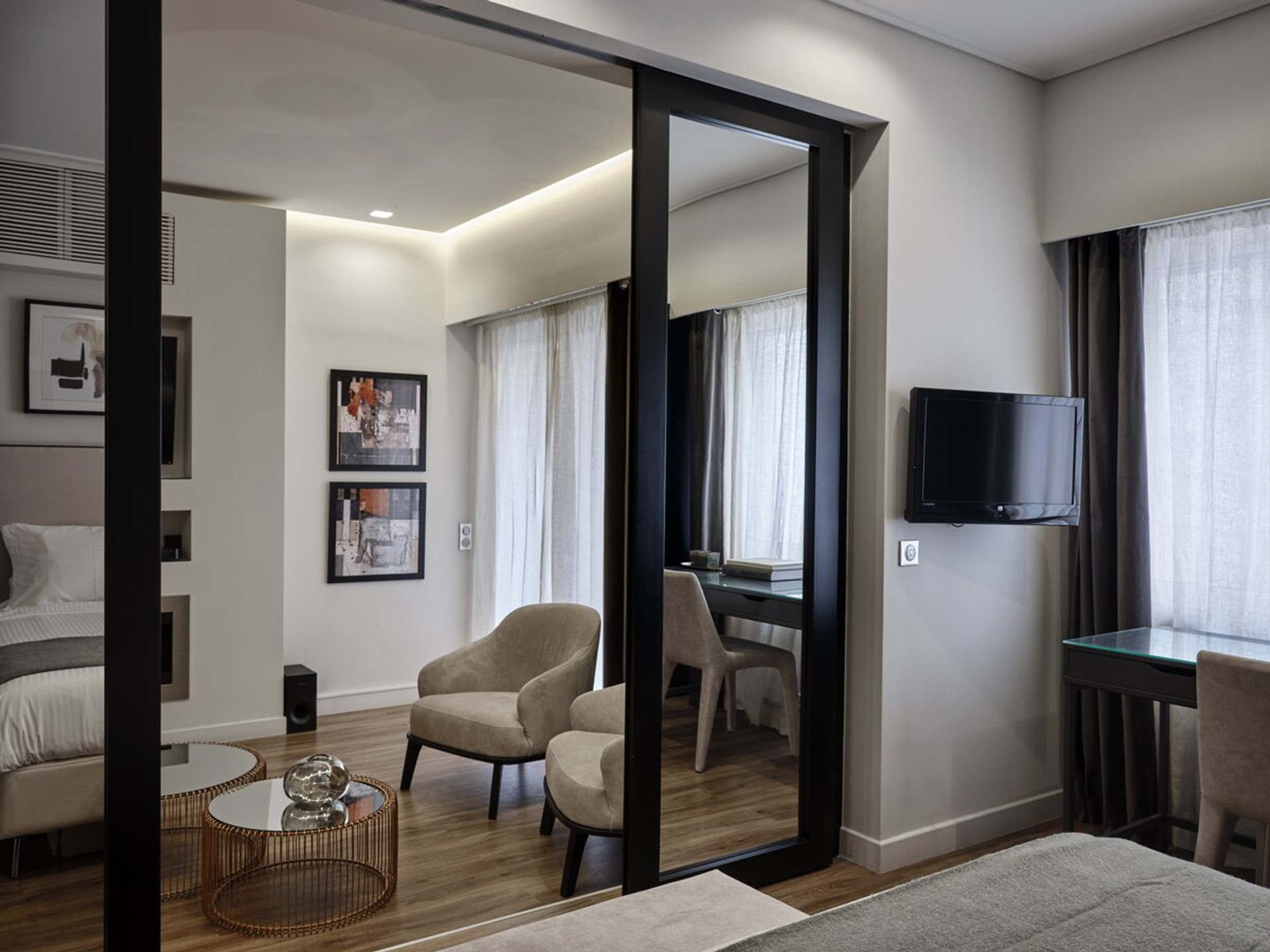 The modern living room