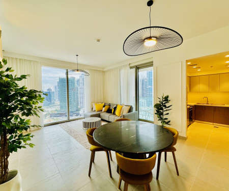 Luxe 2BR @Forte Tower | Shared Pool, Gym &Balcony