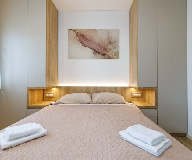 Second bedroom with wardrobes