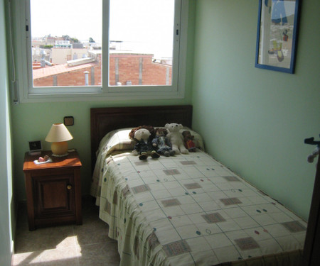 Bright apartment in front of the sea