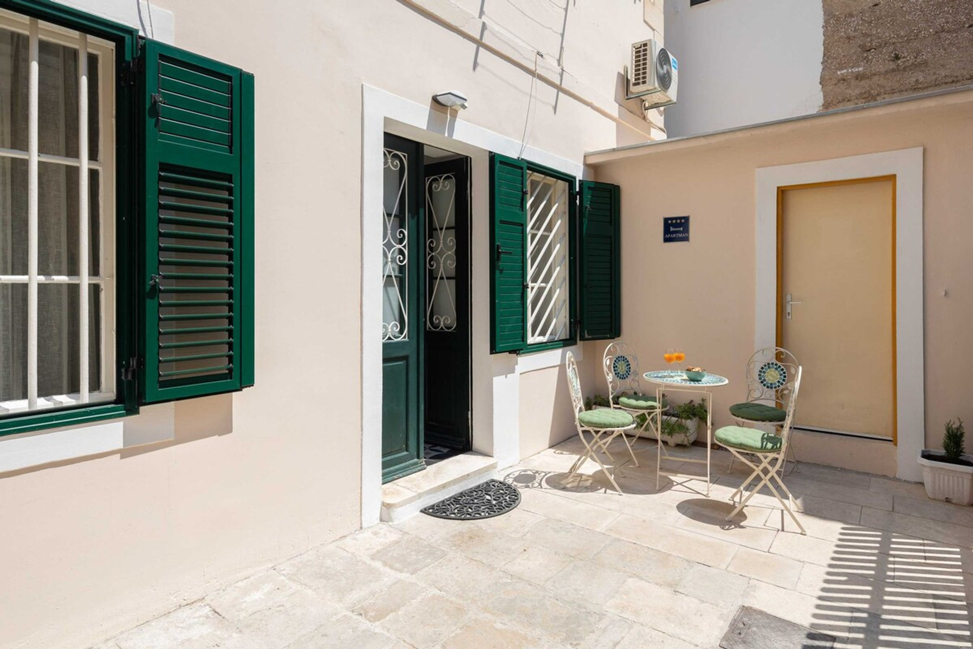 Patio with sitting area