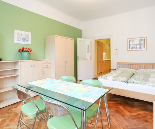 Farbenfrohes, helles Apartment für 4 Personen
