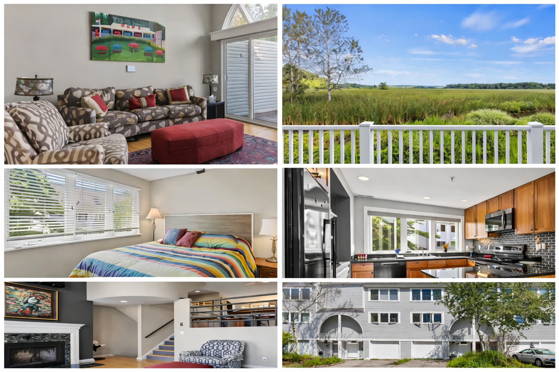 Property collage interior exterior overview