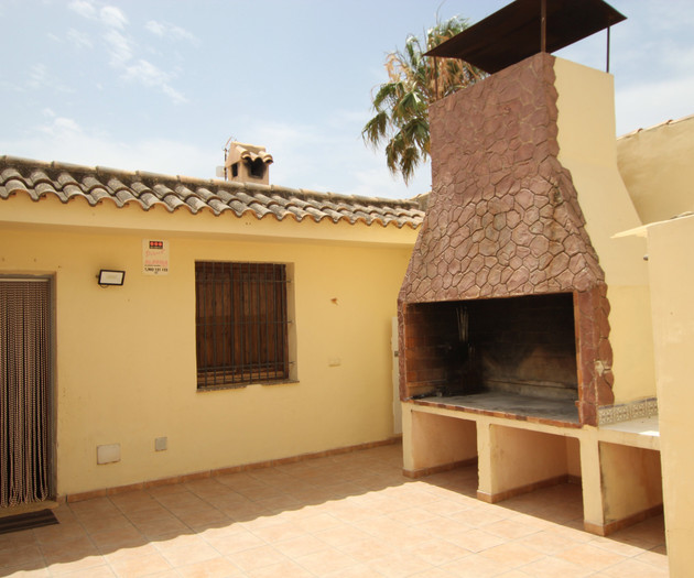 Rooftop terrace with barbecue