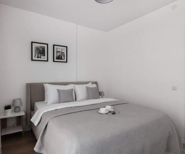 Modern 1-Bedroom Apartment with Stylish Open