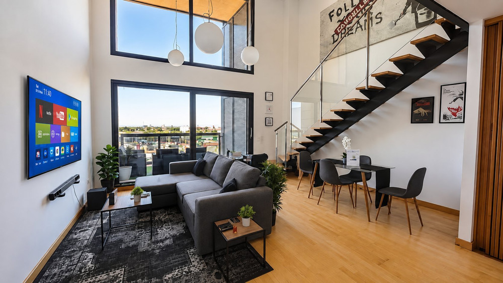 125 m² duplex loft · pool, gym and parking preview