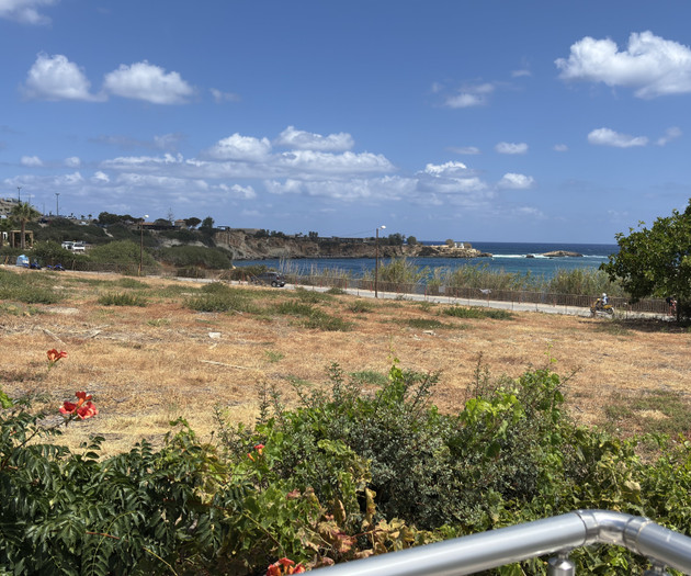 Coastal view from property
