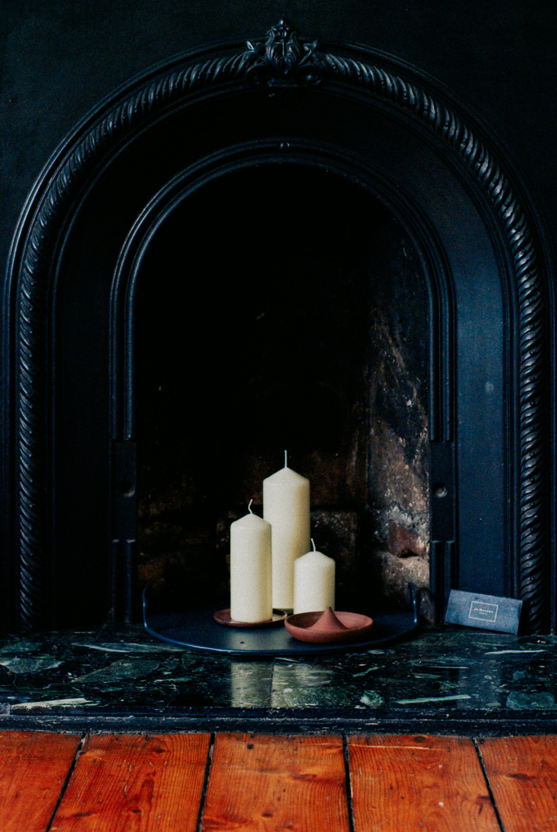 Our fireplace isn't functional unfortunately but sure does look pretty