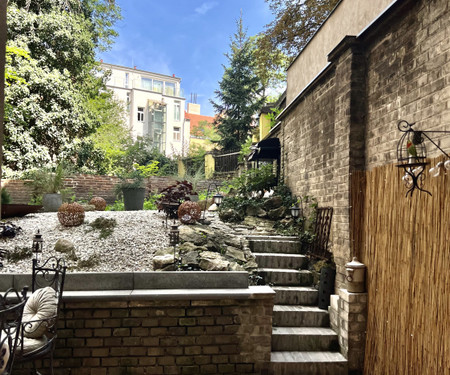 Luxury apartment,terrace,magical garden centr Prag