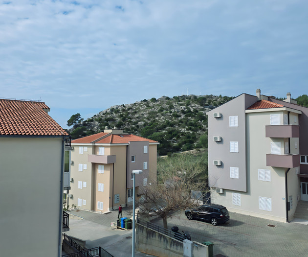 View of neighborhood buildings