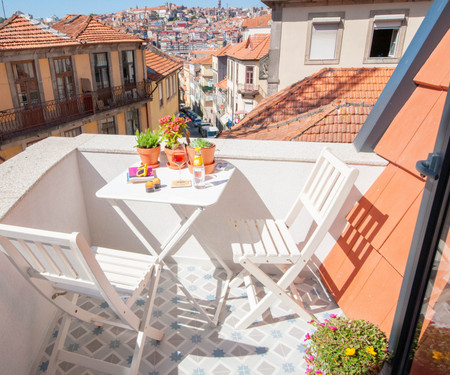 Best View of Porto ❤️ Romantic Terrace Penthouse