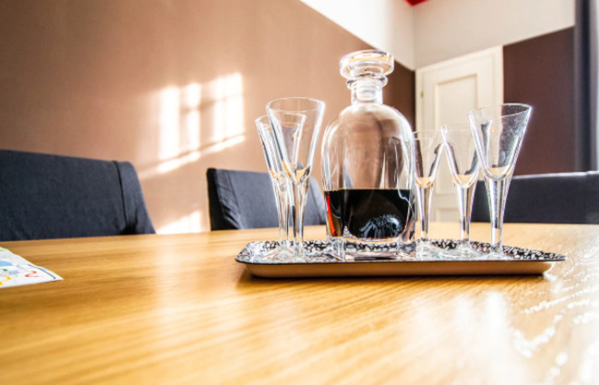 For all our guests we prepared a tasting of Czech traditional mead. We wish you a very pleasant stay!