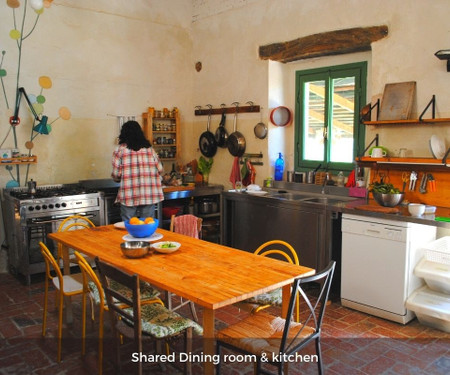 Tertulia Coliving Room with private bathroom