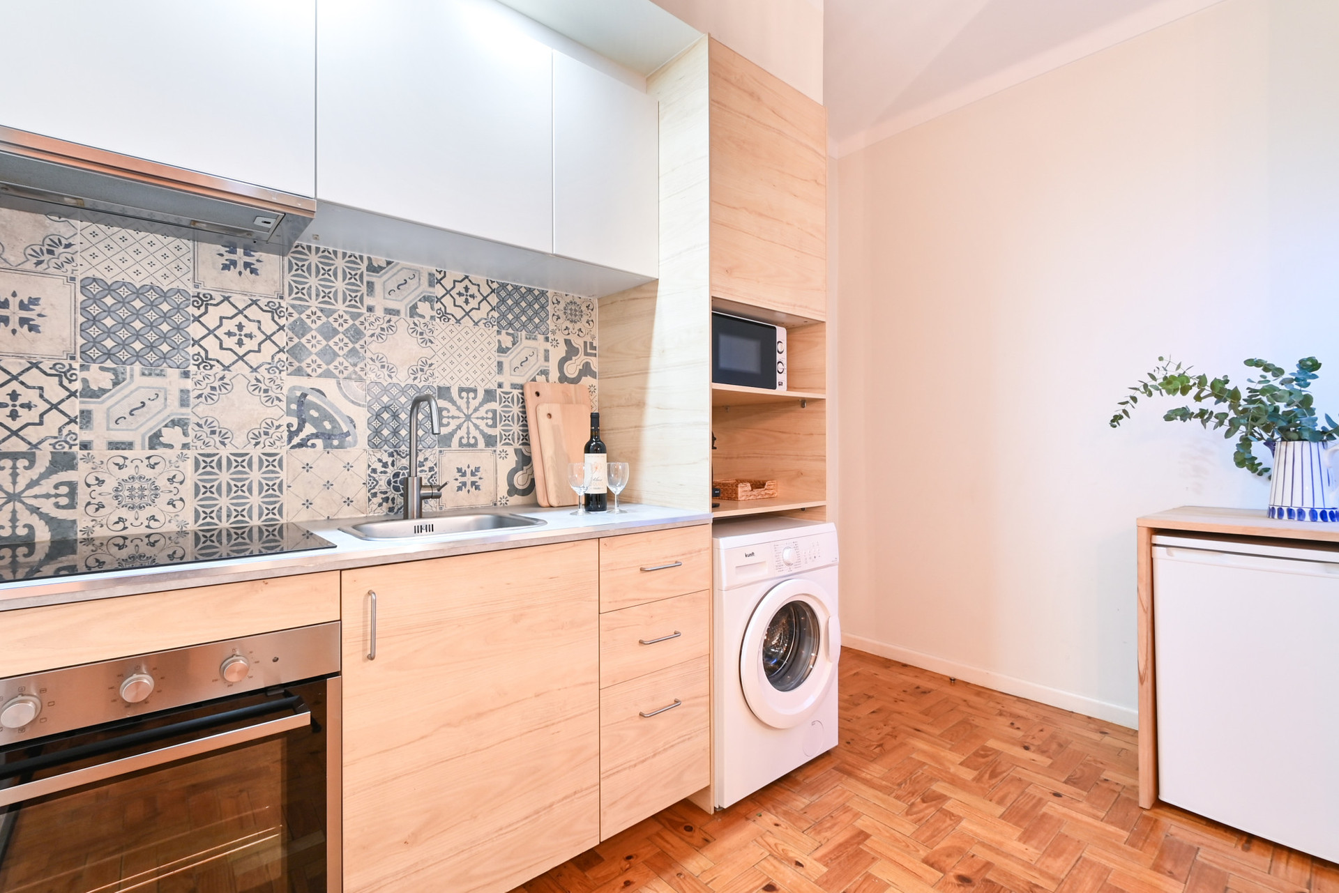 Kitchenette totalmente equipada