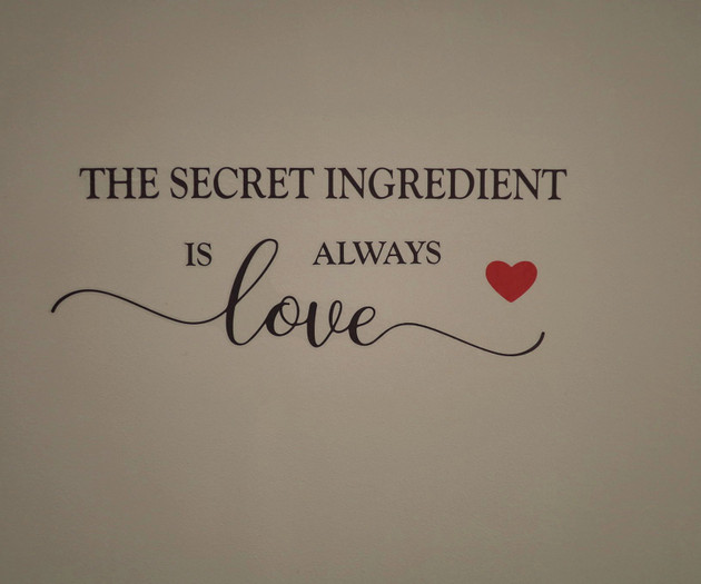 Decorative wall quote