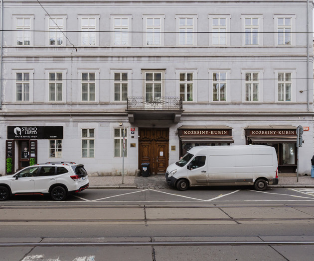 Building exterior street view