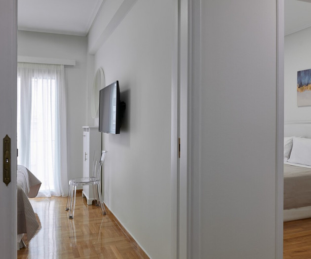 The second's bedroom's door